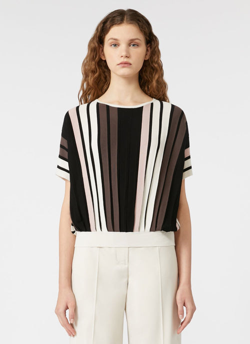 Max Mara Weekend Pegola Stripe Knit Top