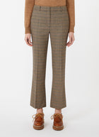 Max Mara Weekend Baco Check Wool Trouser