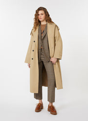 Max Mara Weekend Baco Check Wool Trouser