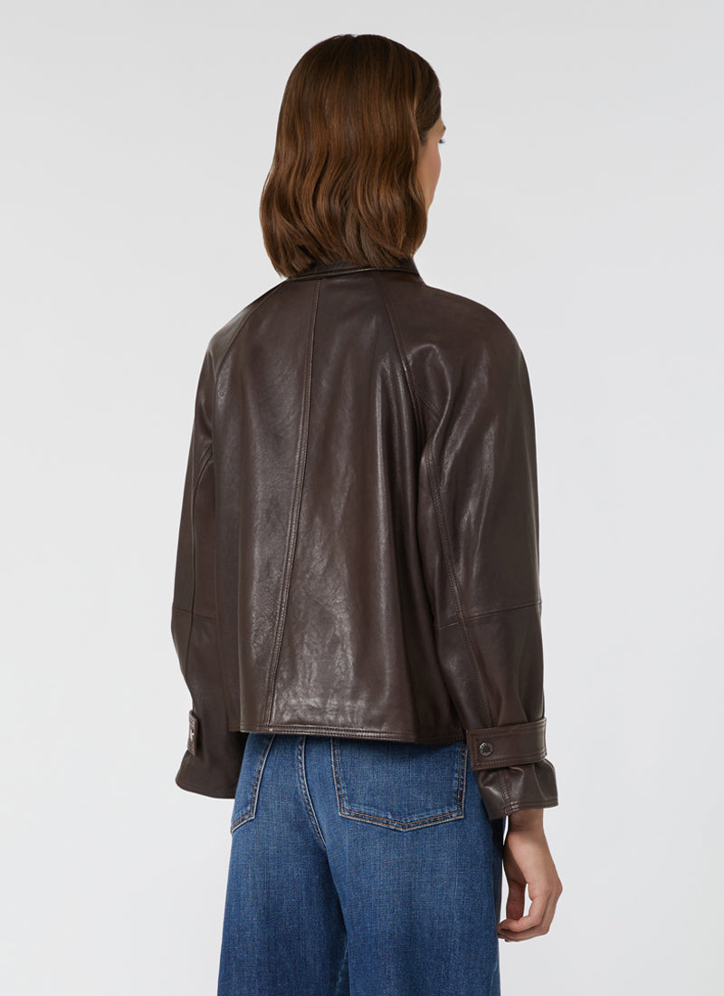 Max Mara Weekend Berbice Leather Jacket