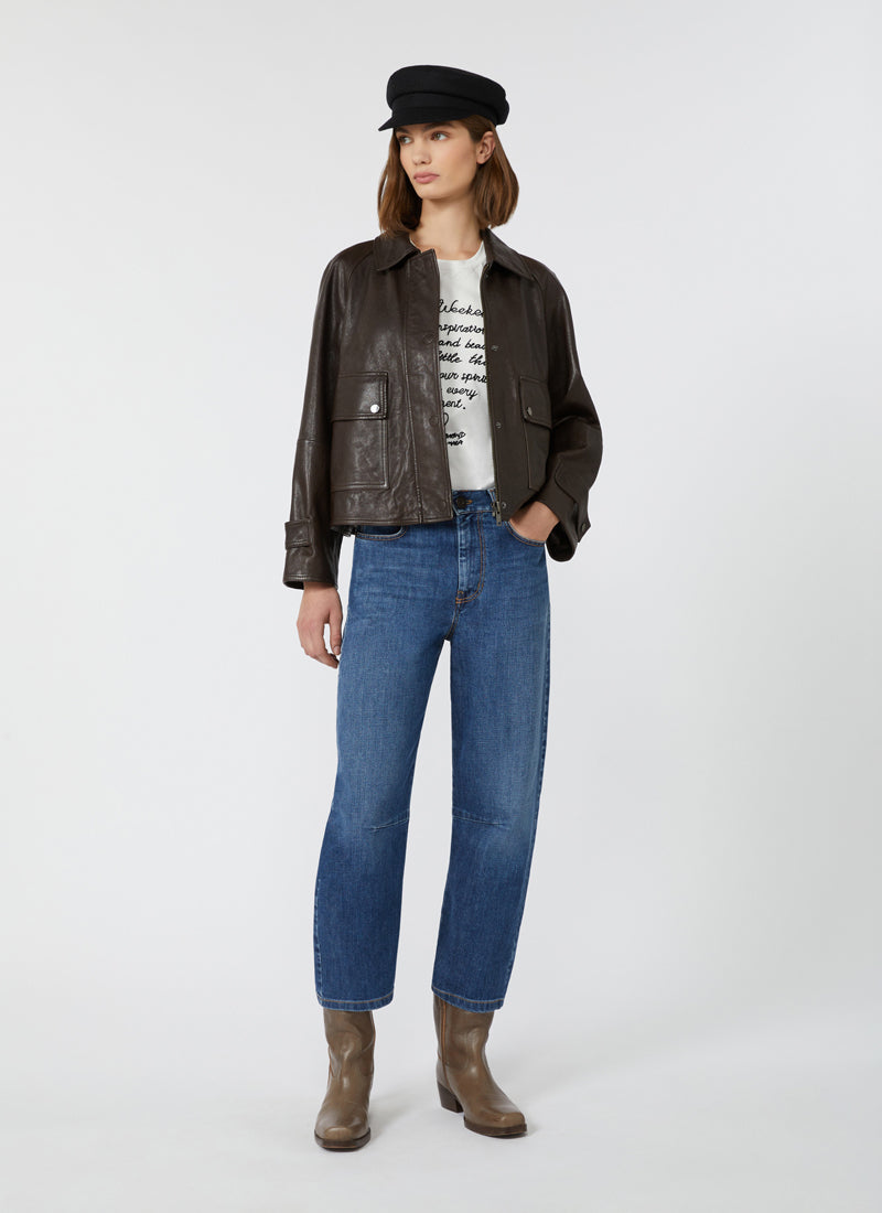 Max Mara Weekend Berbice Leather Jacket