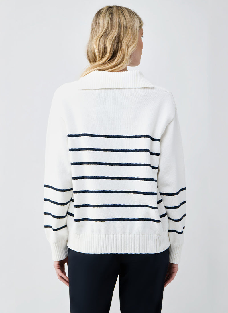 MM Billy Stripe Polonk Sweater