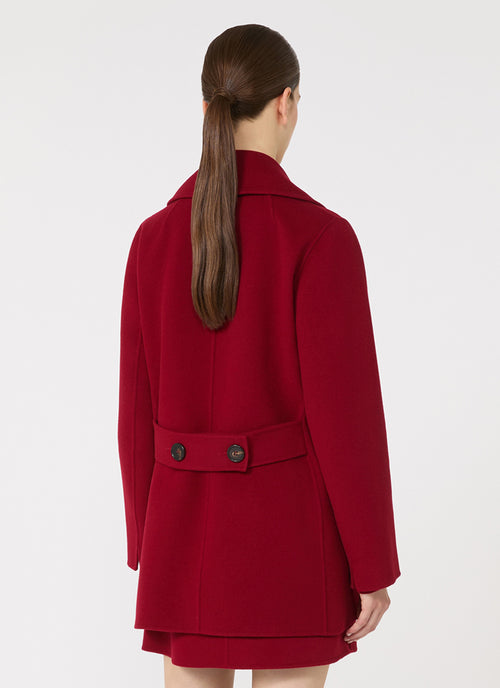 Caban Pea Wool Coat