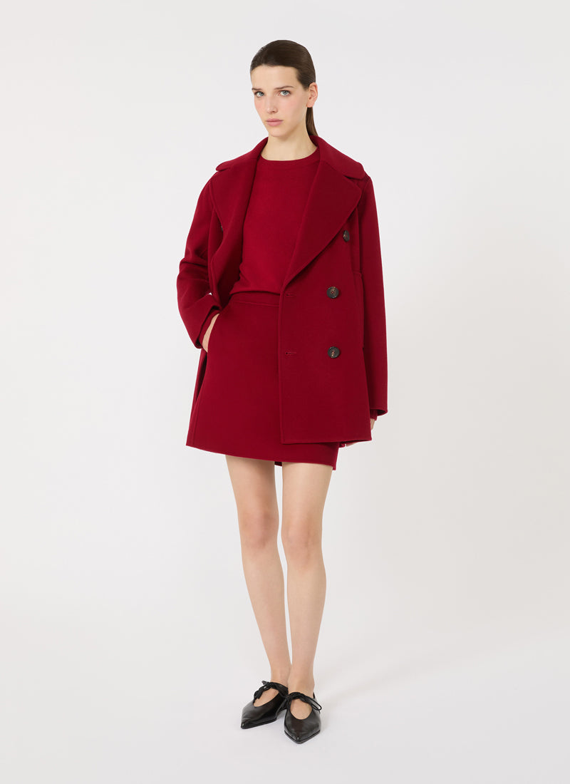 Caban Pea Wool Coat