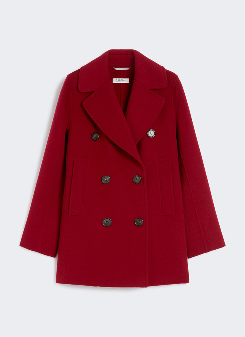 Caban Pea Wool Coat
