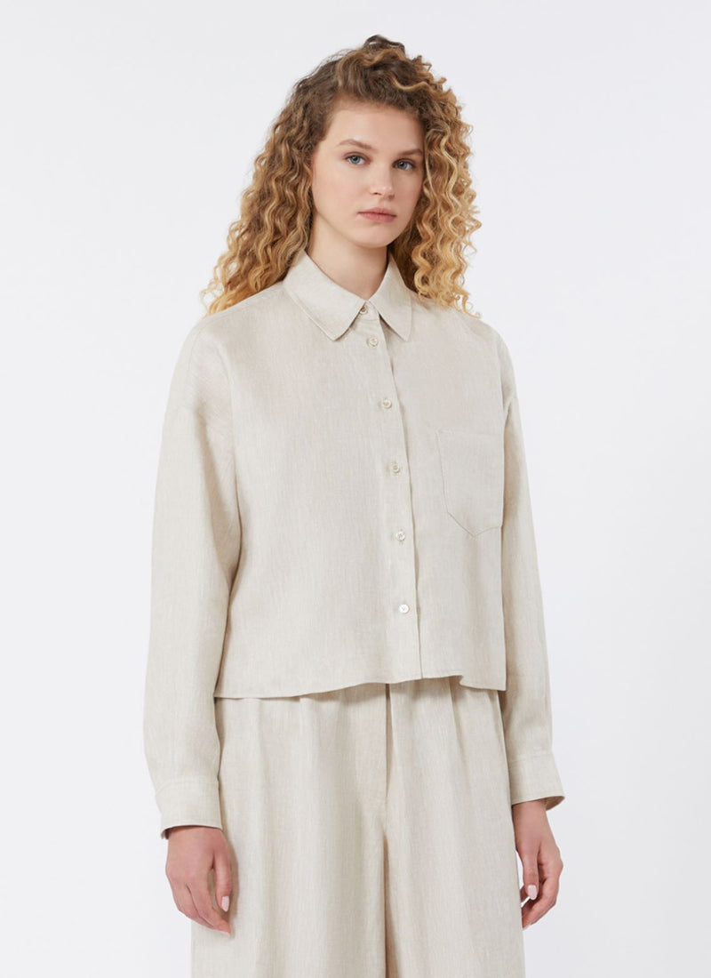  Capo Linen Shirt by Max Mara Weekend at Andrews 