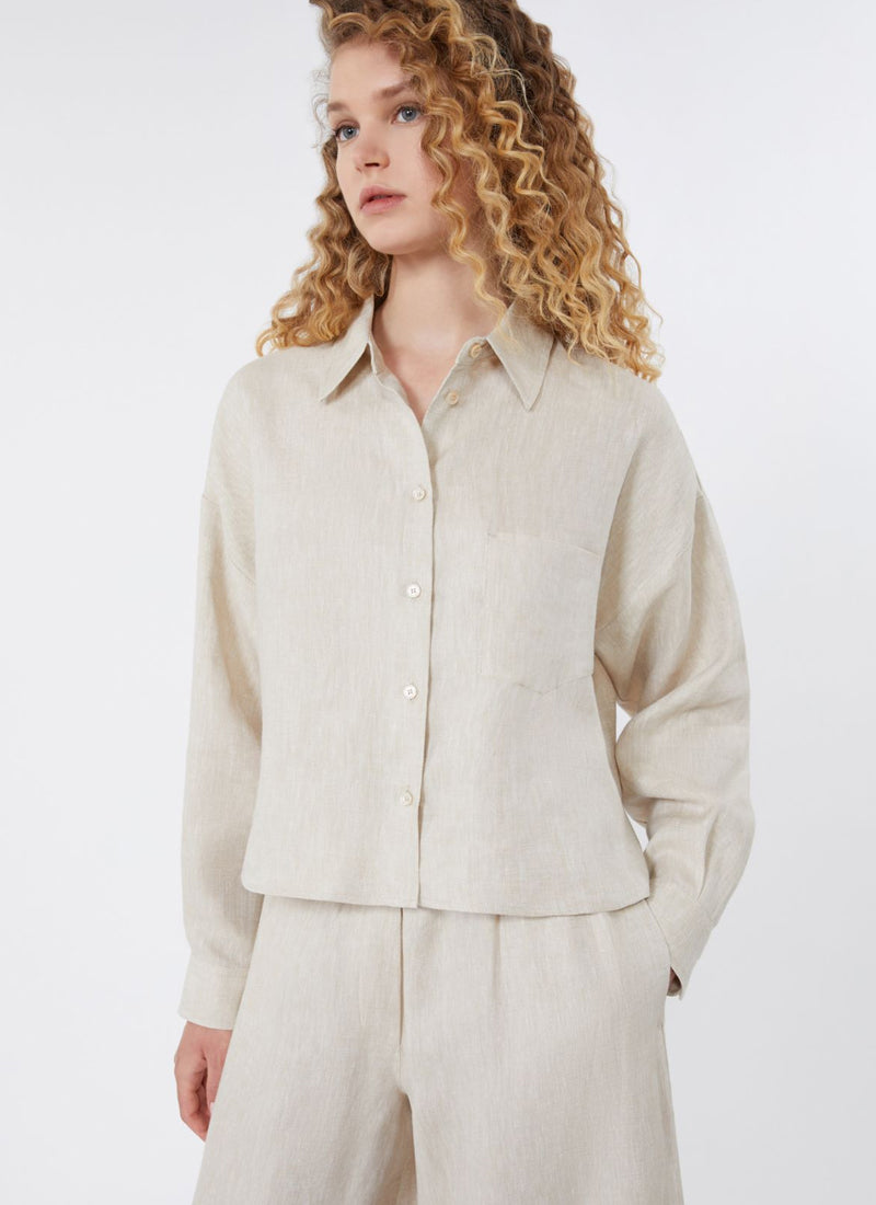  Capo Linen Shirt by Max Mara Weekend at Andrews 