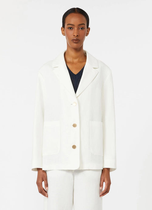 Carlotta Linen Blazer