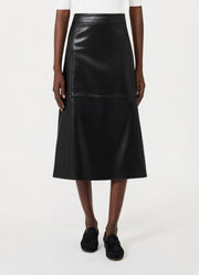 'S Max Mara Crisma Faux Leather Skirt