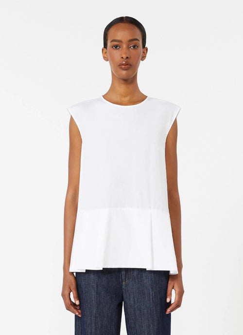 Brava Cotton Poplin Blouse by Max Mara 'S
