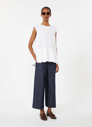 Max Mara 'S Brava Cotton Poplin Blouse
