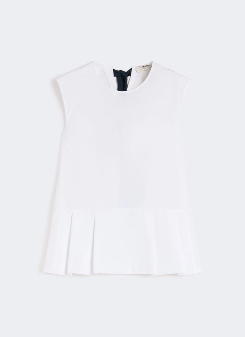 Max Mara 'S Brava Cotton Poplin Blouse