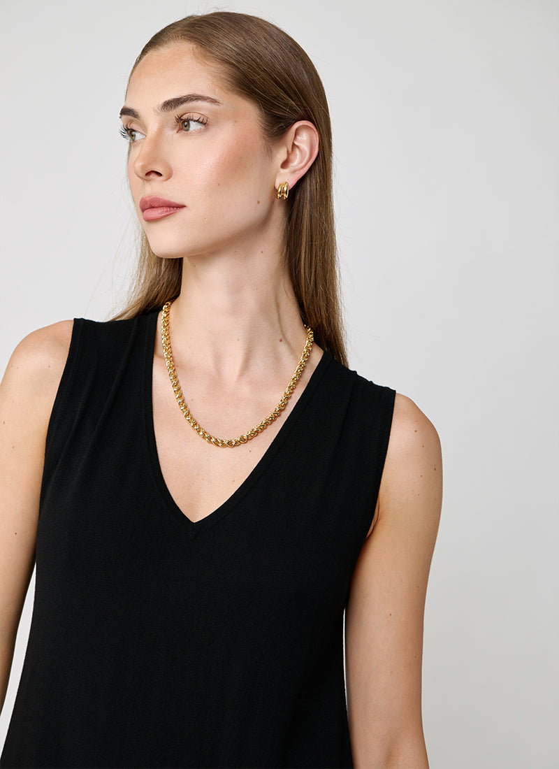 Max Mara Weekend Georgia V Neck Tank Dress