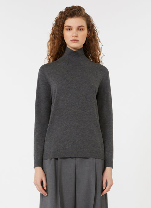 Max Mara Weekend Kiku Wool Silk Turtleneck