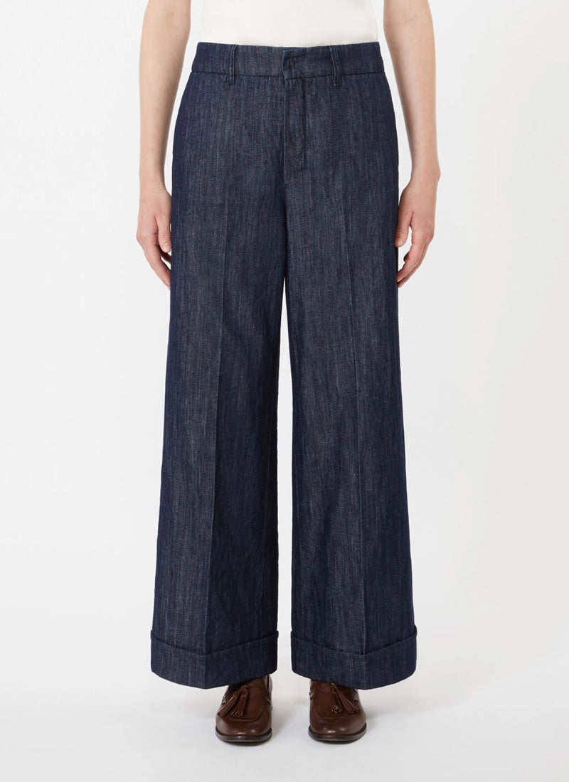 Max Mara 'S Melodia Wide Leg Denim Pants