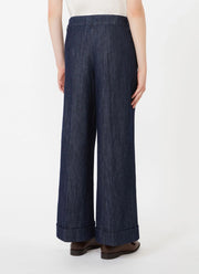 Max Mara 'S Melodia Wide Leg Denim Pants