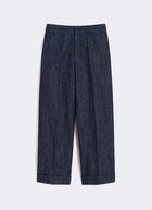 Max Mara 'S Melodia Wide Leg Denim Pants