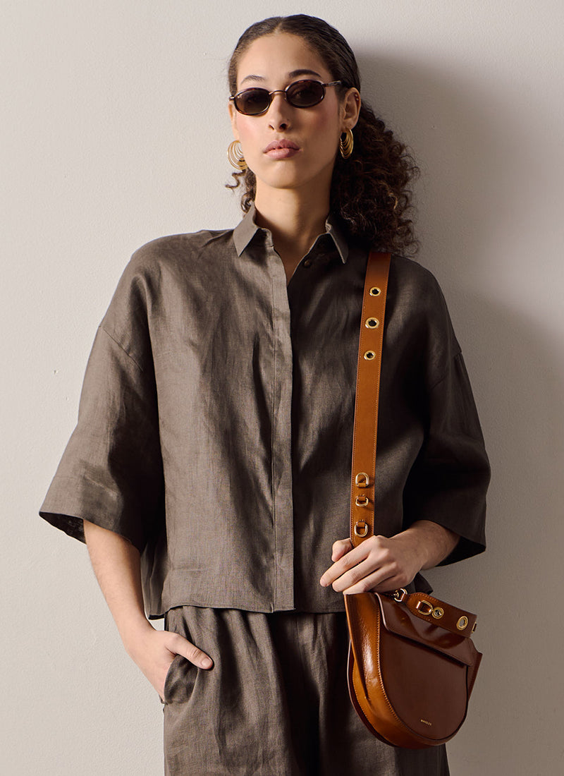 Mirano Elbow Linen Shirt