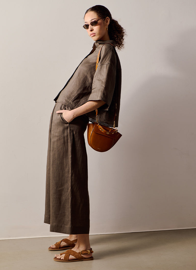 Mirano Elbow Linen Shirt