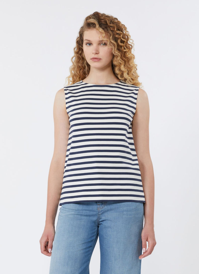 Max Mara Weekend Multih Jersey Tank