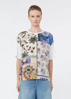 Max Mara Weekend Pampas Cotton Silk T-Shirt