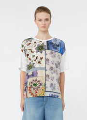 Max Mara Weekend Pampas Cotton Silk T-Shirt