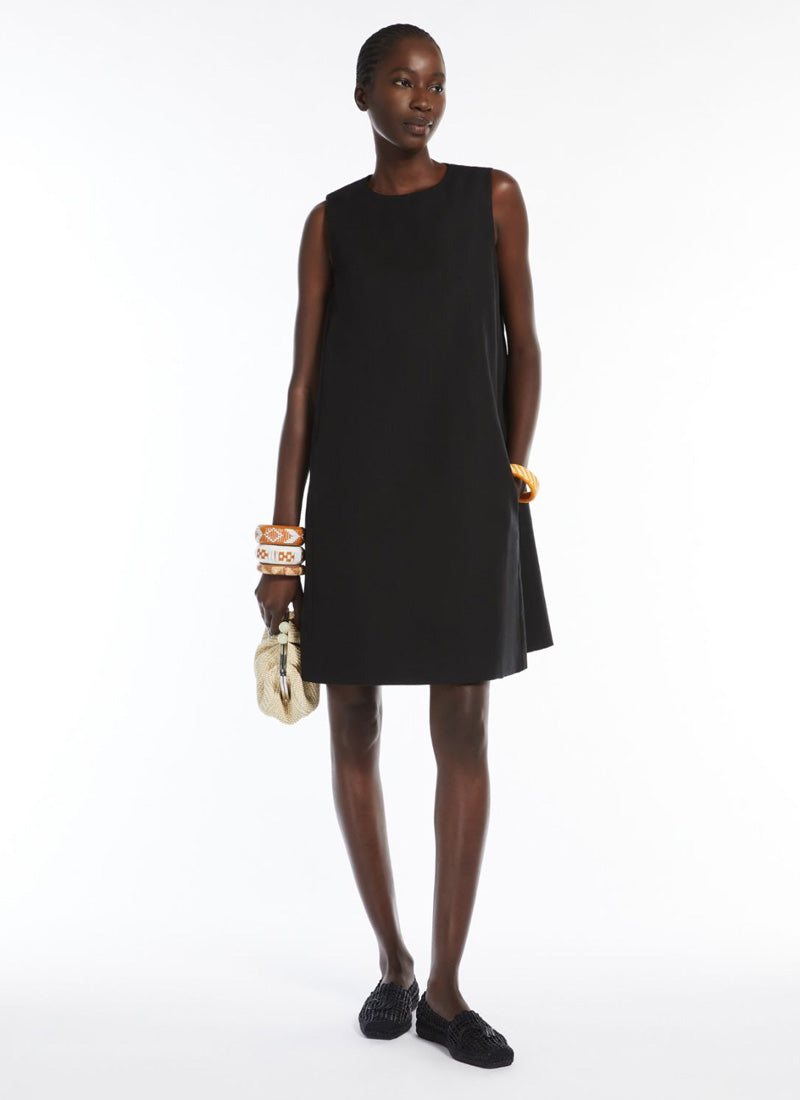 Max Mara Weekend Racer Cotton Sheath Mini Dress