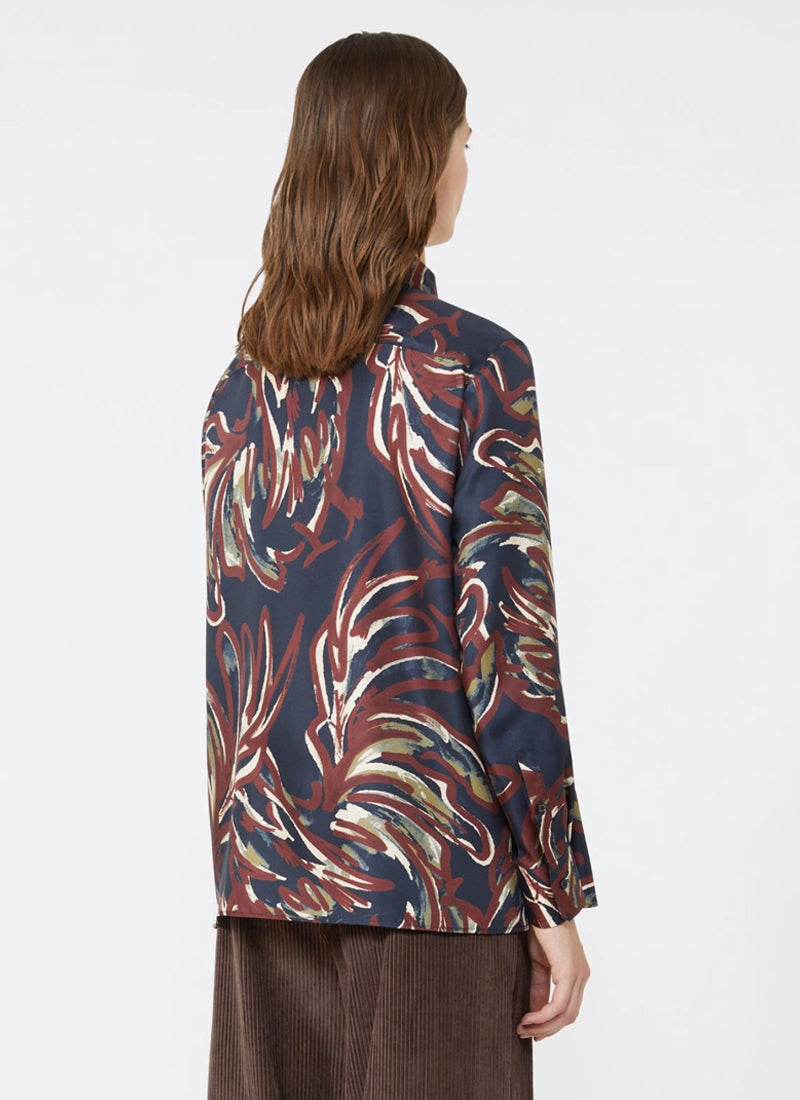 Rive Twill Silk Shirt