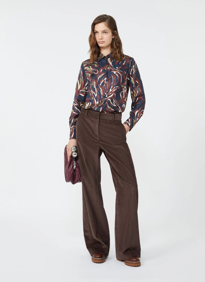 Rive Twill Silk Shirt