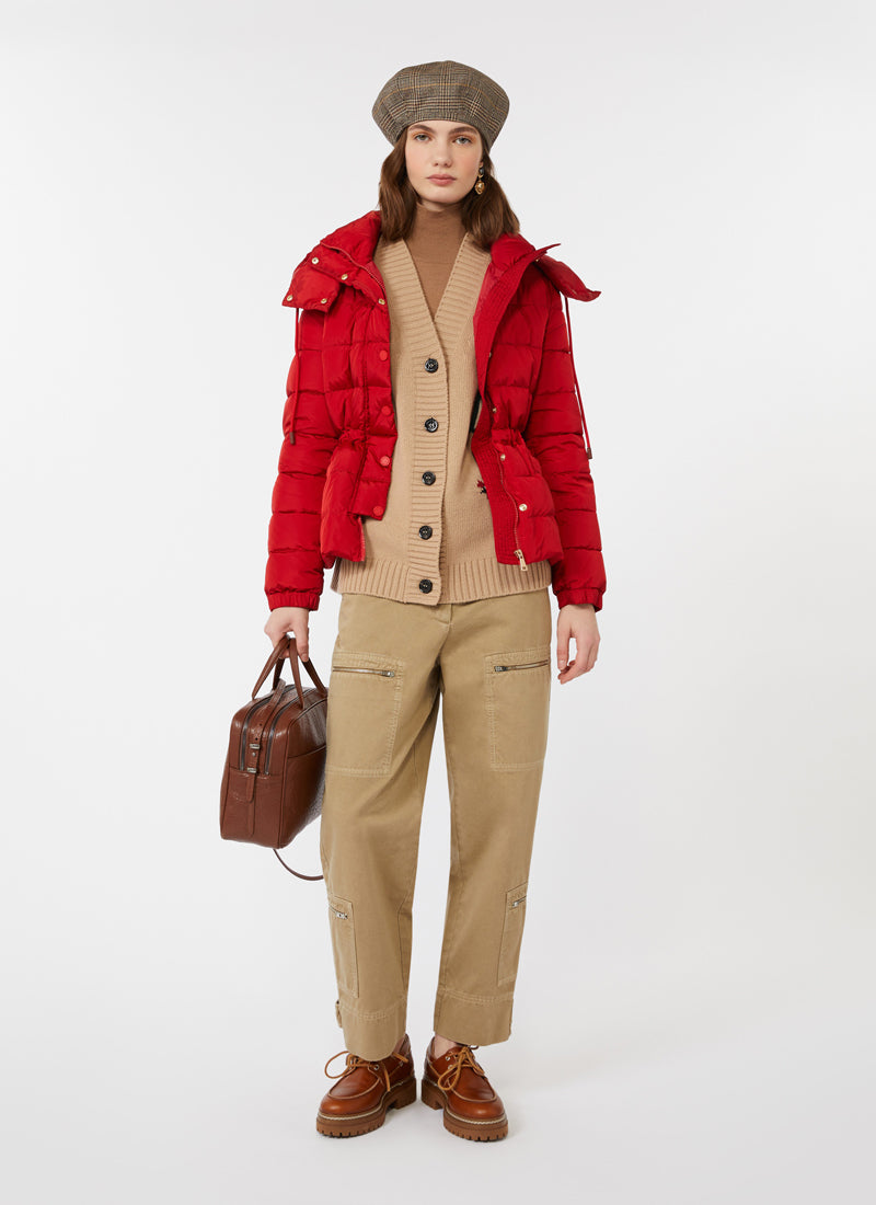 Max Mara Weekend Sax Nylon Taffeta Puffer