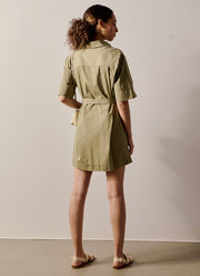 MM Sospiro Stripe Belted Tunic