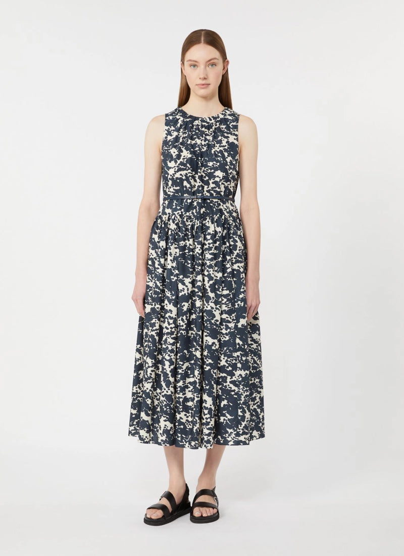 Max Mara 'S Teresa Cotton Printed Dress