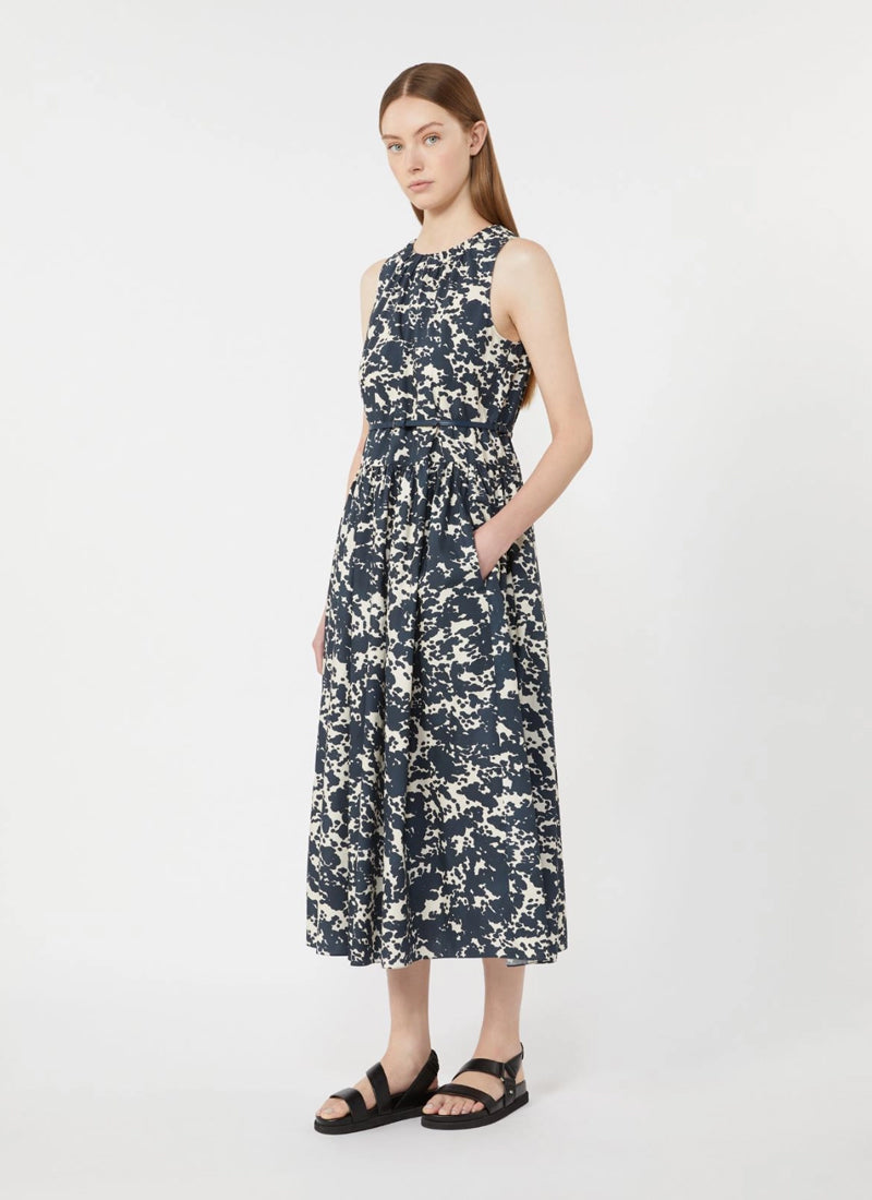 Max Mara 'S Teresa Cotton Printed Dress