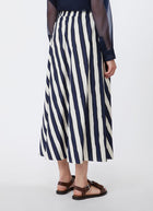 Max Mara Weekend Uomo Cotton Midi Skirt