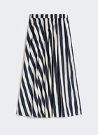 Max Mara Weekend Uomo Cotton Midi Skirt