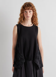 MEIMEIJ Sleeveless Lace Combo Top
