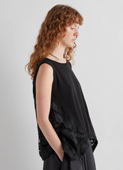 MEIMEIJ Sleeveless Lace Combo Top