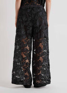MEIMEIJ Lace Wide Leg Pull On Pant