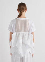 MEIMEIJ Short Sleeve Boxy Cropped T-Shirt