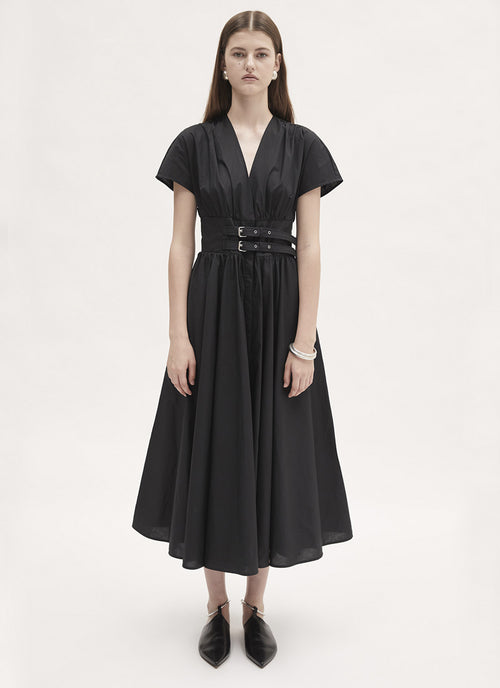 MEIMEIJ Corset Belted Dress