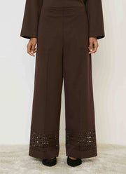 MEIMEIJ Laser Cut Hem Pant