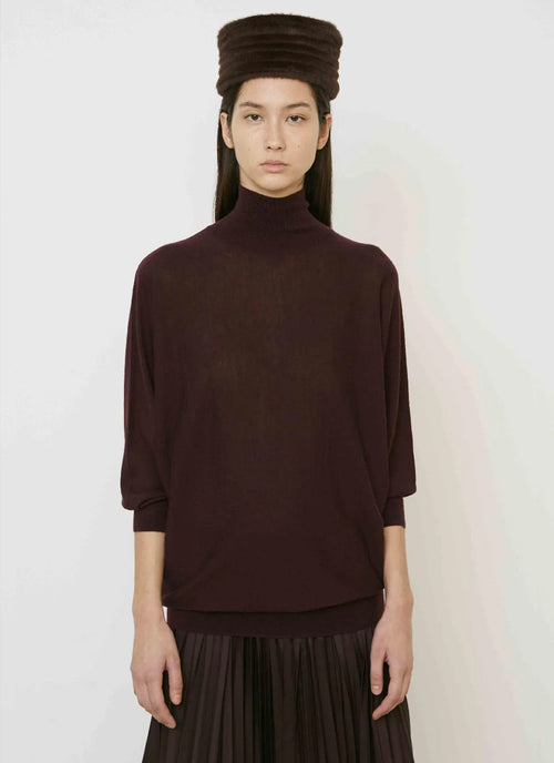  Turtleneck Mid Sleeve Sweater by MEIMEIJ at Andrews 