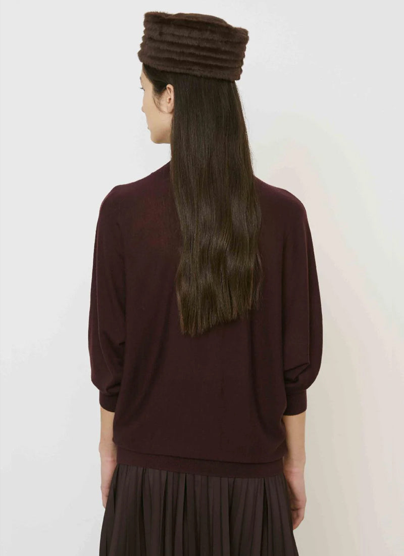  Turtleneck Mid Sleeve Sweater by MEIMEIJ at Andrews 