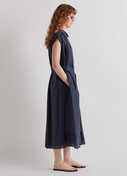MEIMEIJ Sleeveless Belted Midi Dress