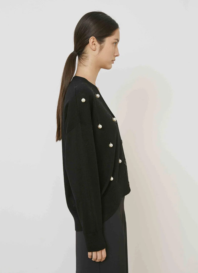  Pearl Embroidery Cardigan by MEIMEIJ at Andrews 