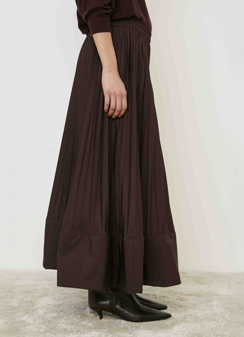 MEIMEIJ Pleated Structure Skirt