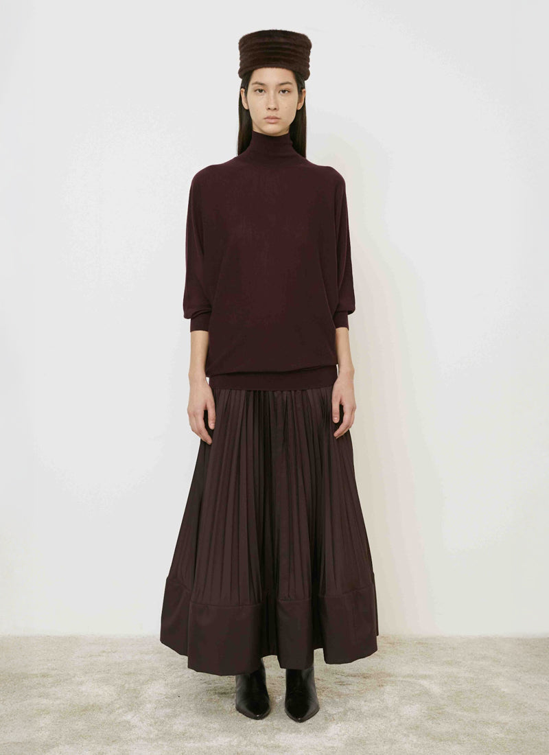 MEIMEIJ Pleated Structure Skirt