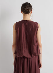 MEIMEIJ Sleeveless Bubble Top