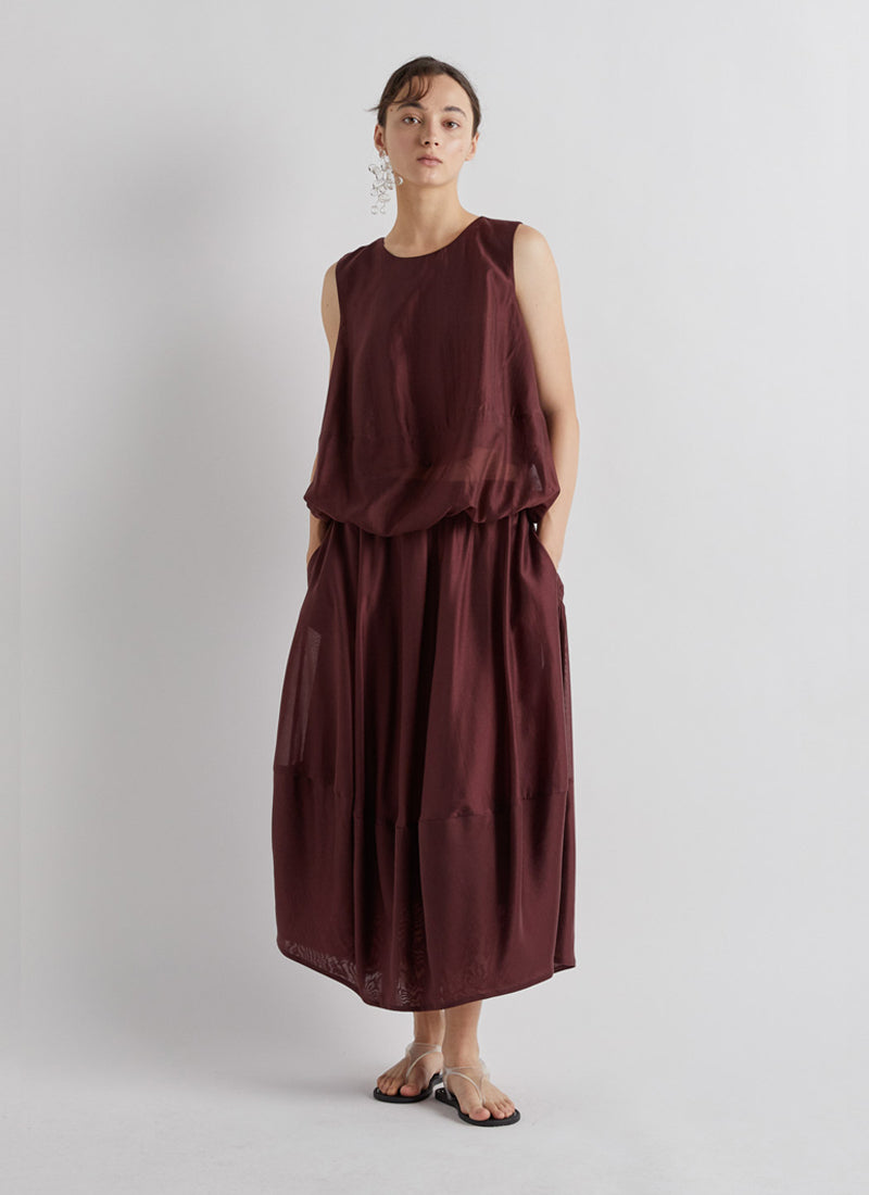 MEIMEIJ Sleeveless Bubble Top