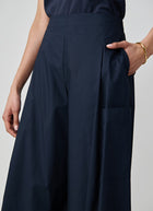 MEIMEIJ Pocket Detail Wide Leg Cropped Pants